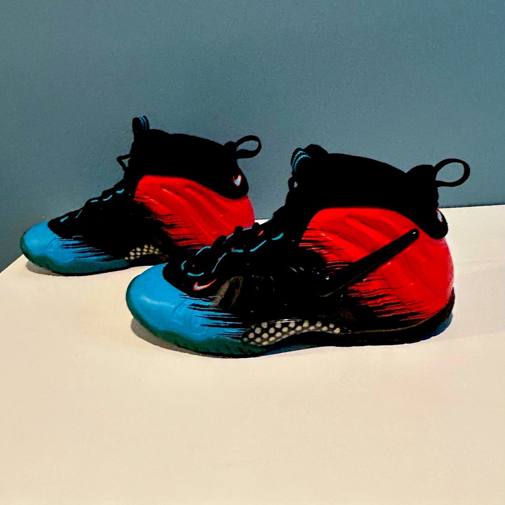 Nike Air Foamposite Pro Spiderman Size 6.5 644792-400